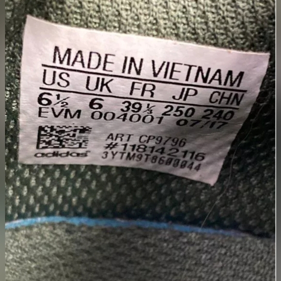 Adidas Originals X_PLR ‘St Major’ Green/Red Sneakers Size 6.5 Like New MSRP $161 - Picture 6 of 8